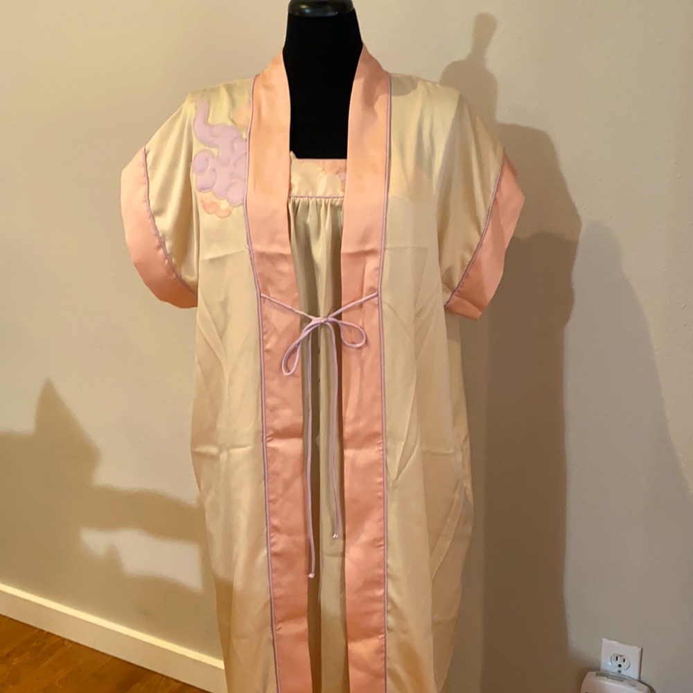 Vintage Bill TIce robe and nightgown